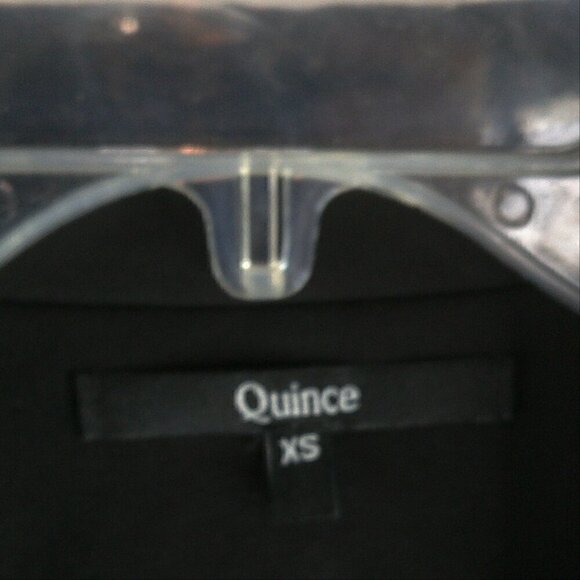 Quince - Long Sleeve Black Blazer/Jacket Office- XS - Picture 5 of 8